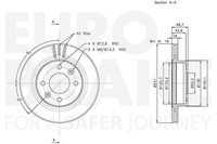 2X Bremsscheibe Vorderachse BelüFtet Ø241Mm FüR Hyundai I10 BA IA KIA Picanto
