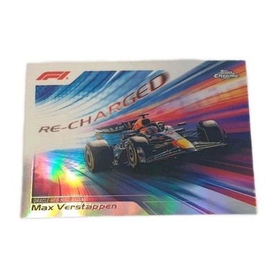 2024 Topps Chrome F1 MAX VERSTAPPEN Recharged Insert