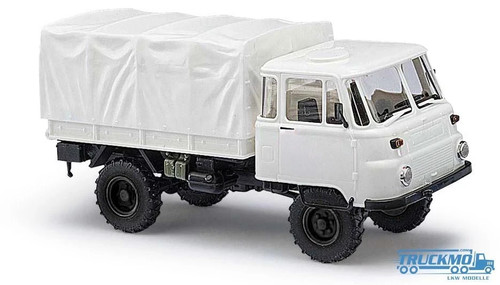 Busch 60250 - 1/87/H0 Robur Lo 2002 A, Blanc - Kit de Montage - Neuf | Zustand: Neuf