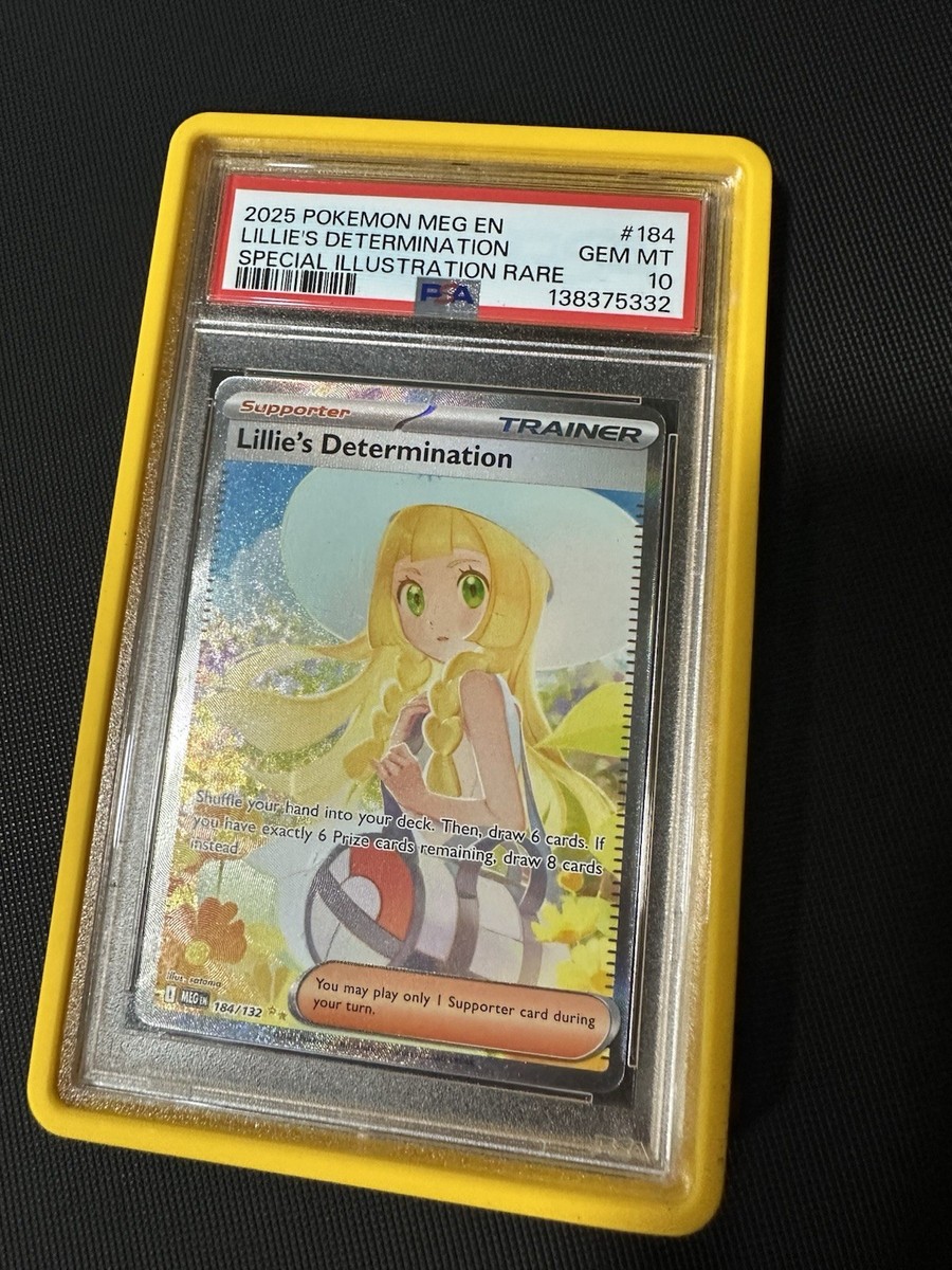 Pokémon TCG Lillie's Determination Sir 184/132 Mega Evolution | eBay