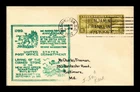 US COVER AIR MAIL 8C WINGED GLOBE FIRST DAY ISSUE SCOTT C17 POST OFFICE DEPT