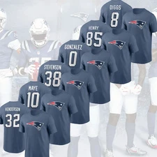 NEW! Rivalries Collection New England Patriots 2025 Name & Number Gift For Fans
