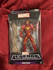 Marvel Legends Guardians of the Galaxy Iron Man Figure with build a figure Groot