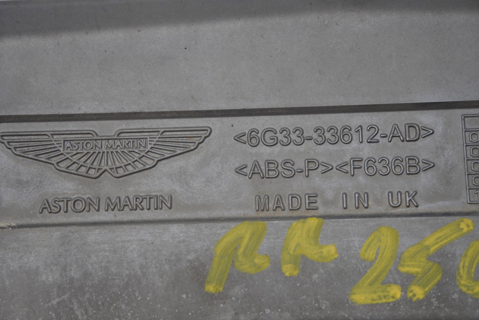 Rear Bumper Lower Diffuser Panel 6G33-33612-AD Aston Martin V8 Vantage 2006-16