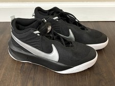 Nike Boys Team Hustle D 10 CW6735-004 Black Basketball Shoes Sneakers Size 5.5Y