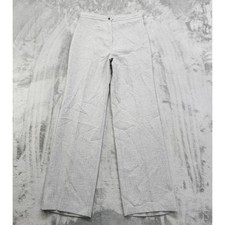 Vintage 70s Prestige of Boston Pants Womens Size 12 Grey High Rise Straight Leg