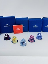 Swarovski Crystal Lovlots Mini Happy Ducks Lot X5 Figurine