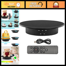 7.9" Motorized Rotating Display Stand - 360 Turntable, USB Powered, Remote Cont