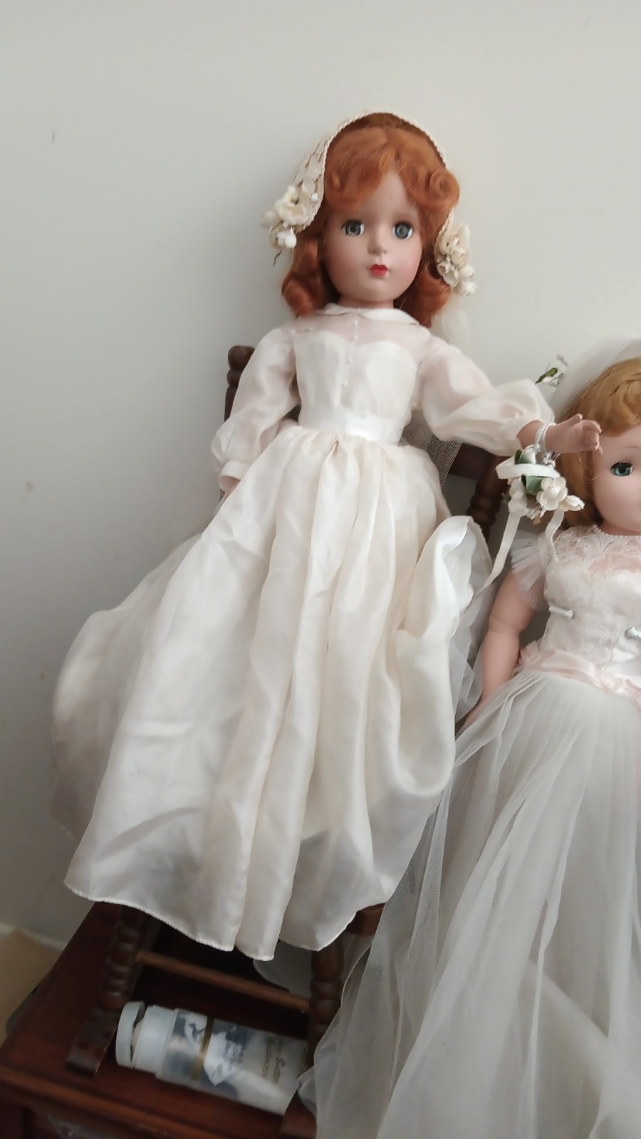 antique Madame Alexander Peggy Or Lucy Bride Doll Cissy Friend 1930-1950