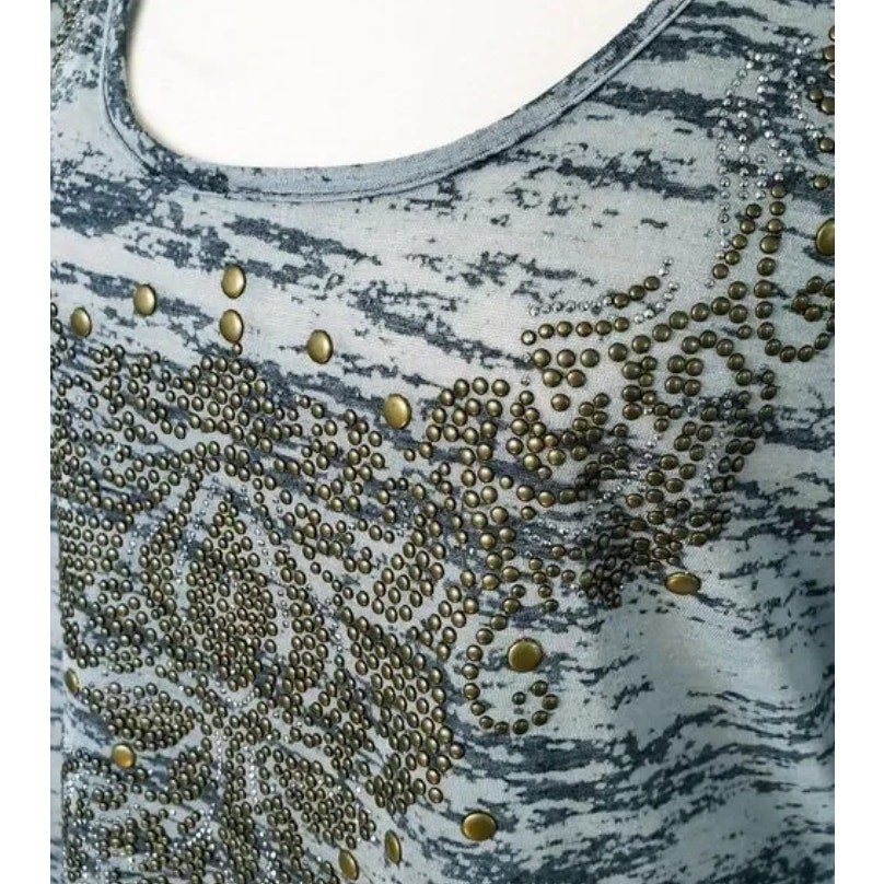 Cache Fleur-de-lis Top Size XL - image 5