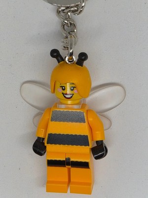 LEGO BUMBLEBEE COSTUME GIRL MINIFIGURE KEYRING KEYCHAIN 853572