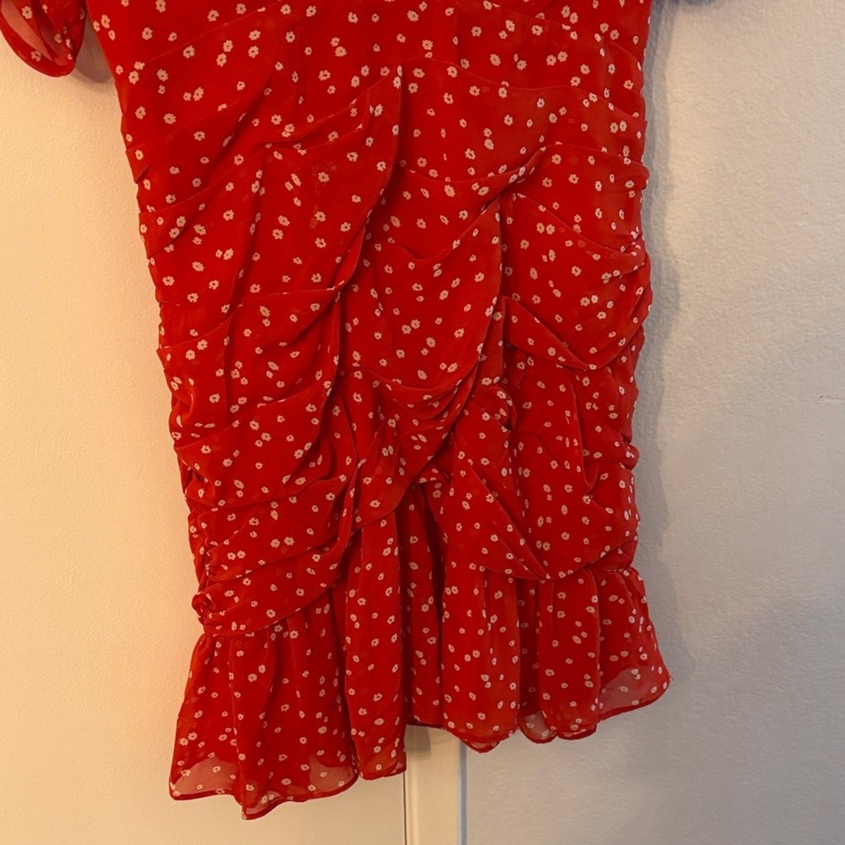 Astr The Label shirred mini Dress View 3