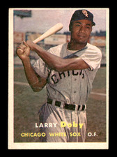 1957 TOPPS #85 LARRY DOBY (GOOD) ~ GFCC