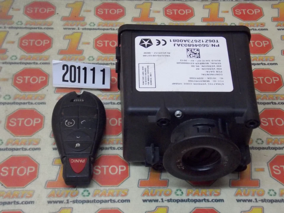 Dodge Dart 2013-2016 módulo de encendido con llave 56046803aj OEM Foto 4 de 4