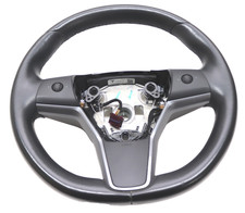 Tesla Model 3 III VFL 1105324-00-J steering wheel steering wheel black leather