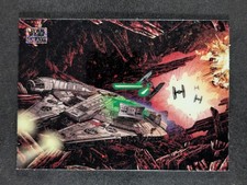 2025 Topps Chrome Star Wars Galaxy THE FALCON ON CRAIT Mini-Diamond Refractor#97