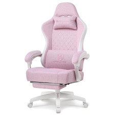 Gaming Chair, Computer Office Chair with Pocket Spring Cushion, Linkage Armre...