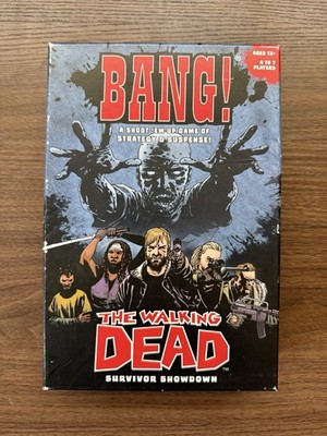 BANG! The Walking Dead Survivor Showdown Board Game 2014 - Open Box Never Used