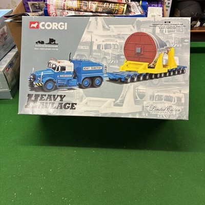 Corgi Scammed Contractor Nicholas Bogie Trailer Steam Turbine Load 18001