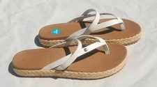 Reef Women's Vista Carmen Flip-Flops Sandals Whisper White Size 9 New with Tags 