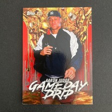 SSP Red /5 Aaron Judge 2026 Topps Gameday Drip Insert GD-7, NY Yankees Game Day