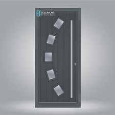 Brand New Anthracite Grey - 880mm x 2020mm - Contemporary Inc Fancy Bar