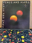WINGS - Venus and Mars LP 1975 Gatefold Paul McCartney Beatles / POSTER /Cleaned