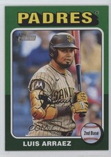 2024 Topps Heritage High Number Green Border Luis Arraez #672