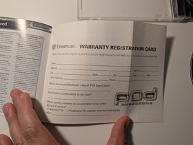 POD: SpeedZone (Sega Dreamcast, 2000) - Complete in Box w/ REG card