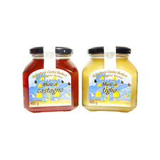 Italienischer Kastanienhonig und Lindenhonig Imker Castel Belfort 2x400g