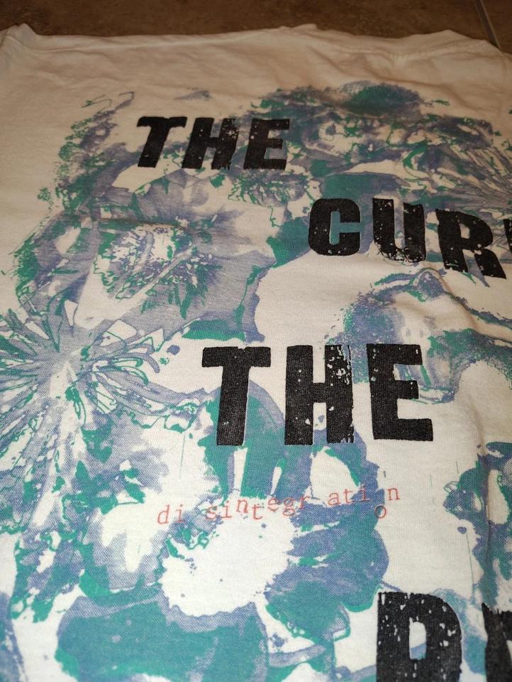 Camisa True Vintage 1989 The Cure The Prayer Tour Talla XL o más fotos a ver Foto 4 de 4