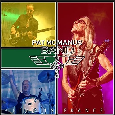 PAT MCMANUS BAND - LIVE IN FRANCE - CD - F72z