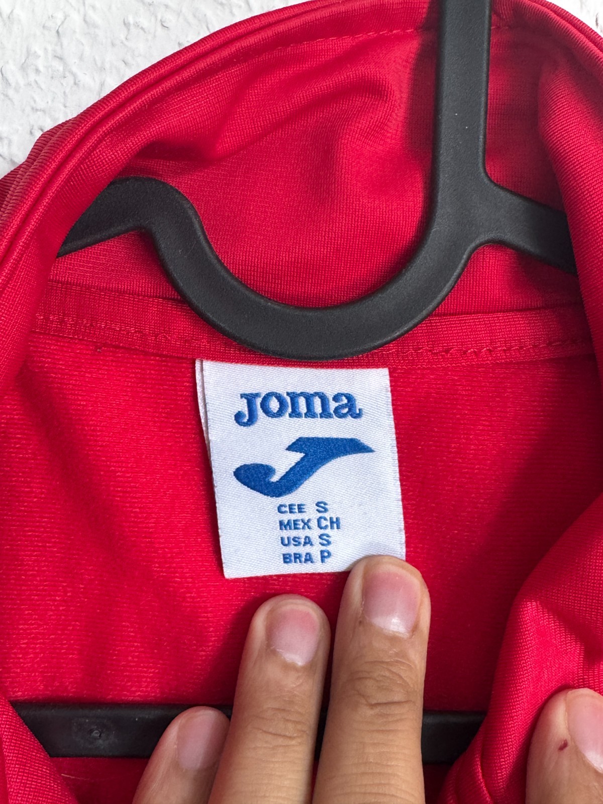 Joma Windbreaker Size M Red M / 38 / 10·Good·Other image 4