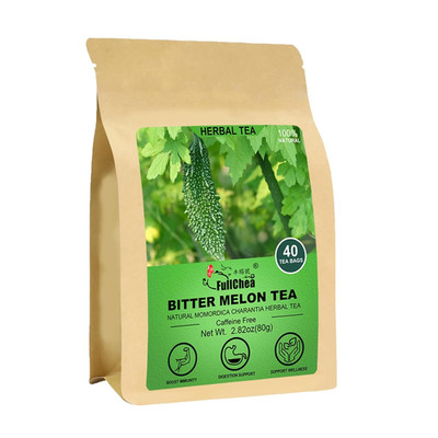 - Bitter Melon Tea, 2G X 40 Count - Premium Natural Dried Momordica Charantia -