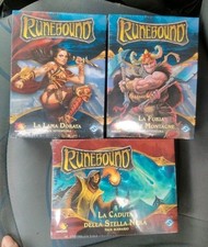 Lotto 3 Espansioni Runebound Terza Edizione - NUOVE SIGILLATE - Italiano (Sealed