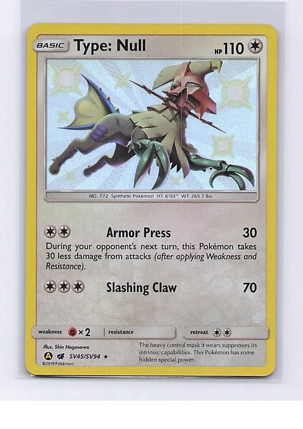 type null pokemon card value Type: Null 183/236 Sm-Unified Minds Regular for sale online