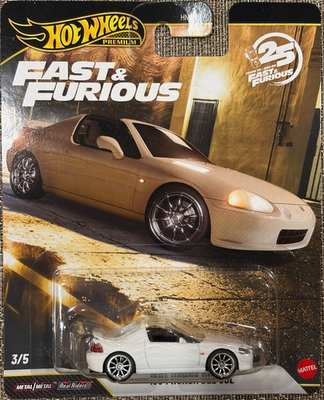 #ad 2026 Hot Wheels 25th Fast amp; Furious 1994 Honda Del Sol Free shipping $14.88