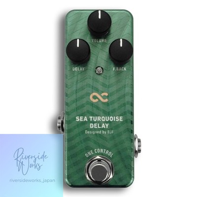One Control SEA TURQUOISE DELAY Effektpedal für Gitarre