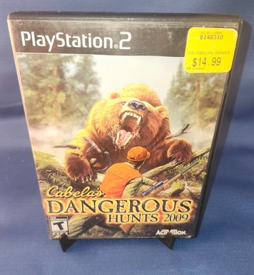 Cabela's Dangerous Hunts 2009 (Sony PlayStation 2, 2008) PS2 Complete W Manual