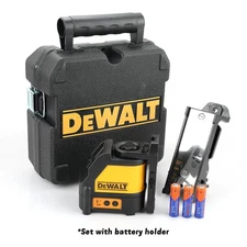 DeWalt DW088CG 165 ft. Green Beam Self-Leveling Cross Line Laser Level