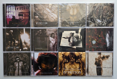 JOB LOT  - Attrition - 12 x CD Set 2009 NEW & SEALED