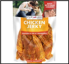 Dog Treats, Chicken Jerky for Dogs, Made with 100% Real Chicken Breast, 16 Ounc