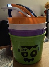 2023 McDONALD'S Halloween Bucket Pail Classic Boo Buckets HAPPY MEAL TOYS or Set