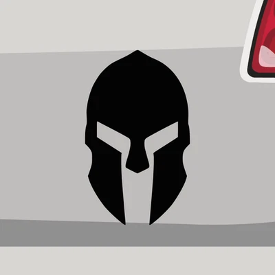STICKERFREAKS Aufkleber Gladiatoren Helm Spartaner Rom Sticker Kleber Auto Motorrad Laptop