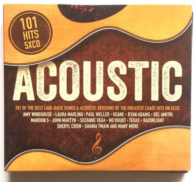 Acoustic 101 of the best laid-back songs & acoustic versions on 5 CD's