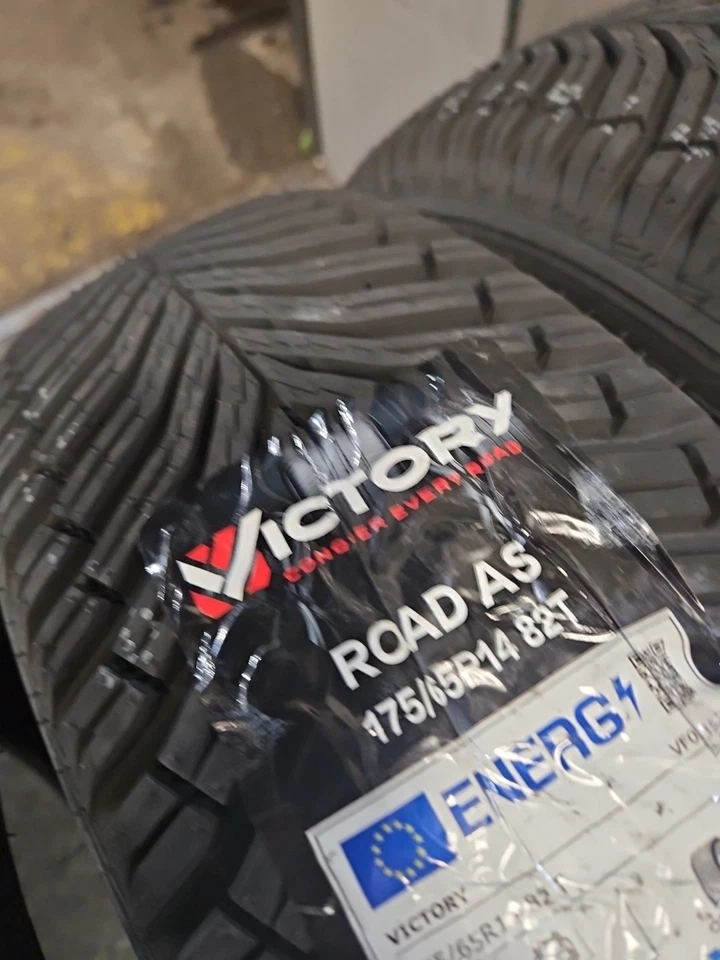 175 65 R 14 82T  4 PNEUMATICI AUTO GOMME 4 STAGIONI M+S VICTORY DOT2025 NUOVI - Image 4 of 4