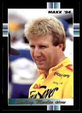 Sterling Marlin 1994 Maxx #244 NASCAR READ FREE SHIPPING AutographDen