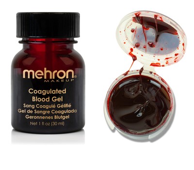 Coagulated Stage Blood Gel Special Effects ~ Pick Your Size By Mehron