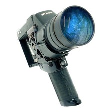 Nikon R10 Super Film Camera Black With Cine-Nikkor Zoom Macro 7-70mm 1