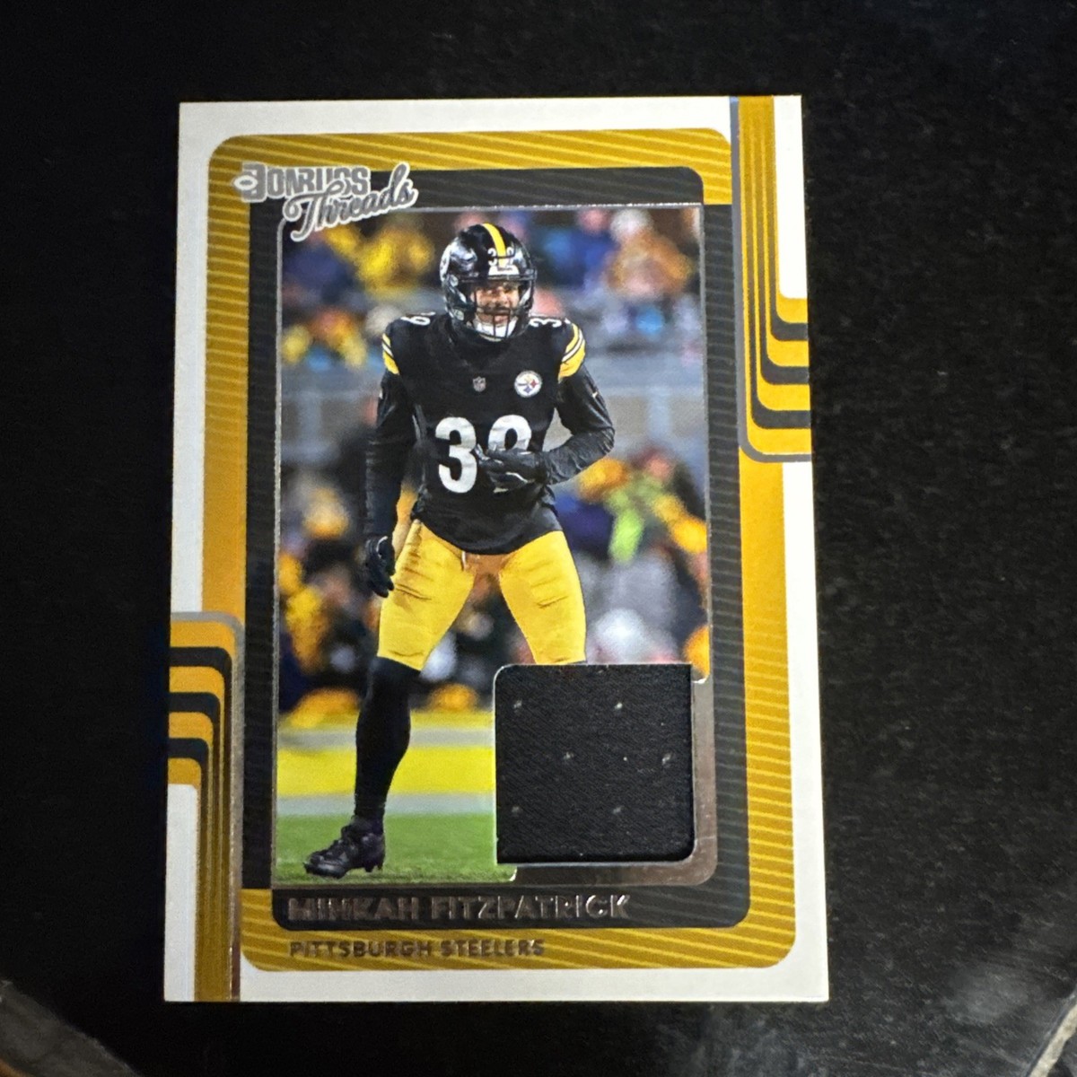2025 Donruss Minkah Fitzpatrick THREADS #DTH-MFS STEELERS! | eBay